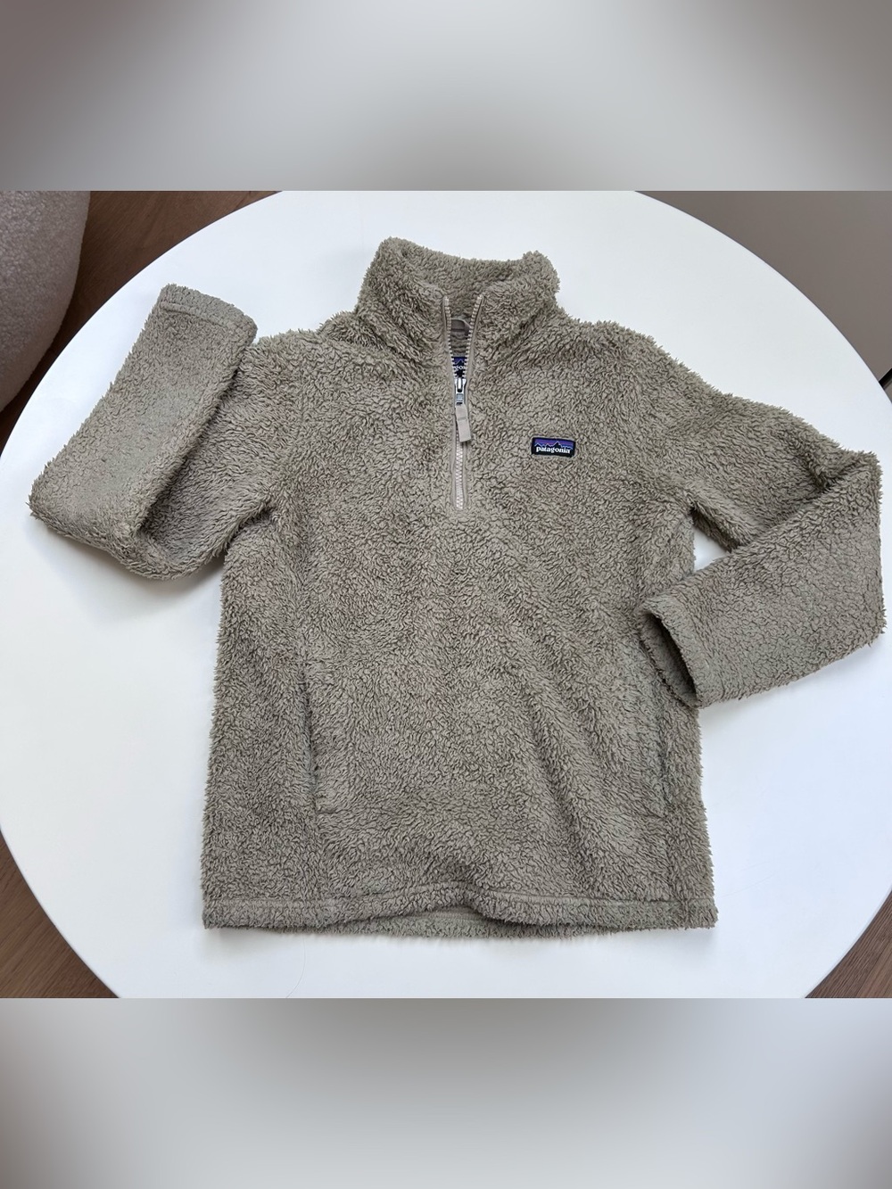 Big kids Patagonia teddy pullover M (9/10y)